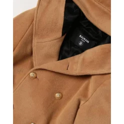 Double Breasted Wool Pea Coat