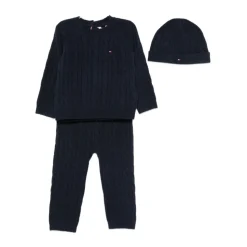 Driedelige kabeltrui set