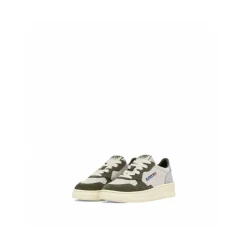 Driekleurige Suède Sneakers met Comfortabele Padding