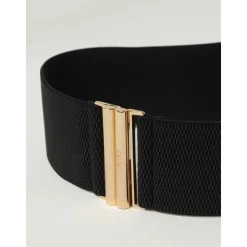 Elastische geweven riem met haaksluiting