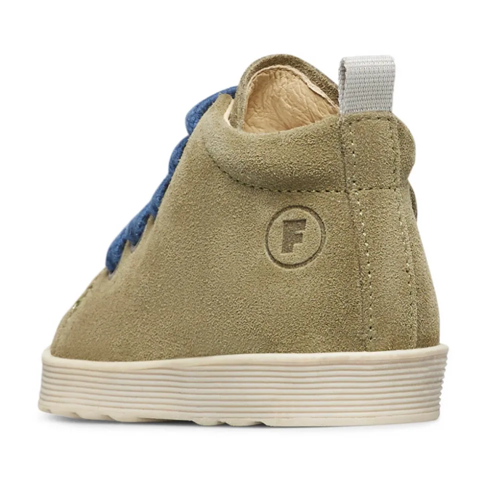 Evaert Zip Suède Sneakers