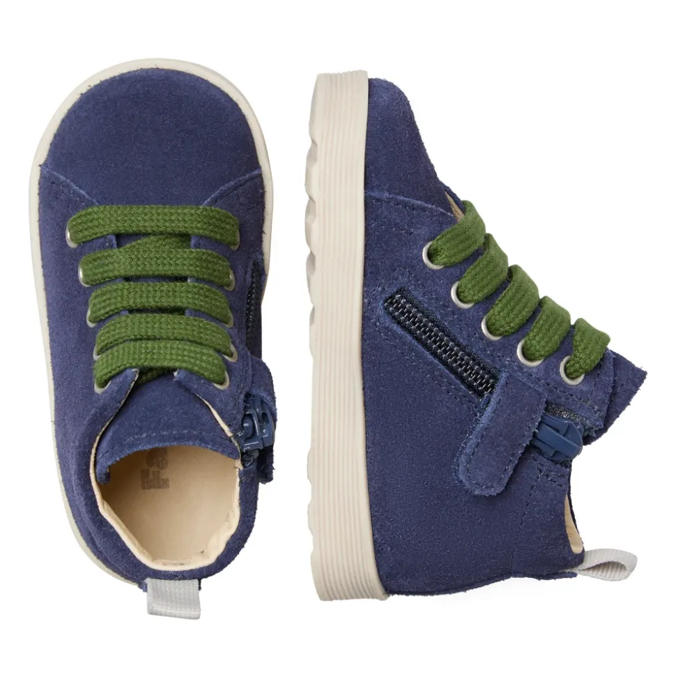 EVAERT ZIP Suede Sneakers