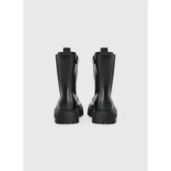 Faux Leather Enkellaarsjes