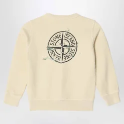 Felpa girocollo con stampa 'Forest Compass'