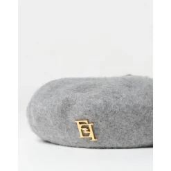 Felt Beret met Versiering