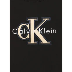 Festive Mono Logo Sweatshirt - Zwart