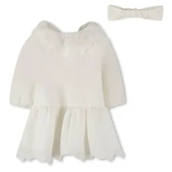 Flared Jurk en Haarband Set