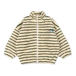 Fleece met borduursel