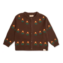 Floral Motif Cardigan