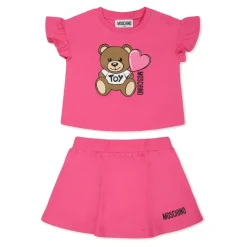 Fuchsia Teddy Bear Korte Sportpak