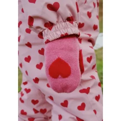 Gebloemde handschoenen