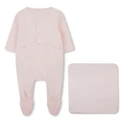 Geborduurde Logo Sleepsuit & Deken Set
