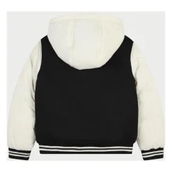 Gebreide College Stijl Hoodie Jas