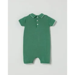 Gebreide Polo Romper met Zak