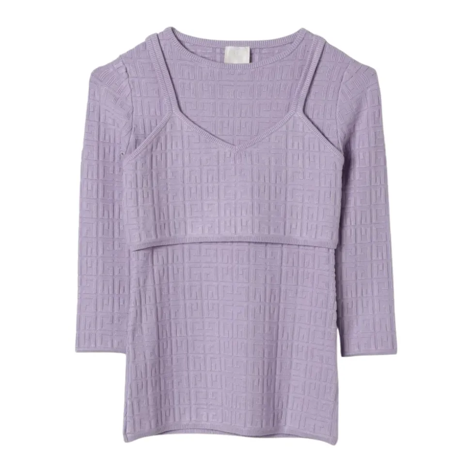 Gebreide Set met Geometrisch Patroon