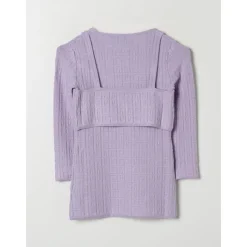 Gebreide Set met Geometrisch Patroon