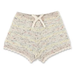 Gebreide Shorts met Geribbelde Zoom Multi AW25