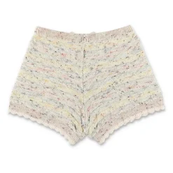 Gebreide Shorts met Geribbelde Zoom Multi AW25