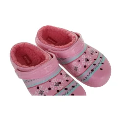Gedrukte gevoerde klompen voor kinderen