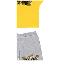 Geel Kort Sportpak met Teddyberen