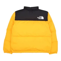 Gele Donsjas met Oversized Panelen