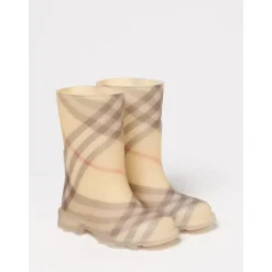 Gele Kinderen Regenlaarzen Stijl