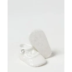 Gele Paillet Baby Schoenen