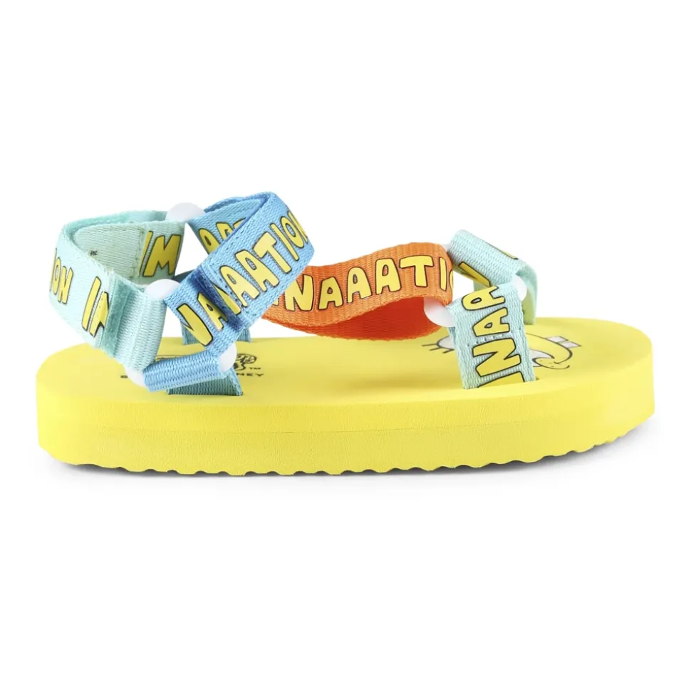 Gele SpongeBob Rubberen Sandalen