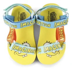 Gele SpongeBob Rubberen Sandalen