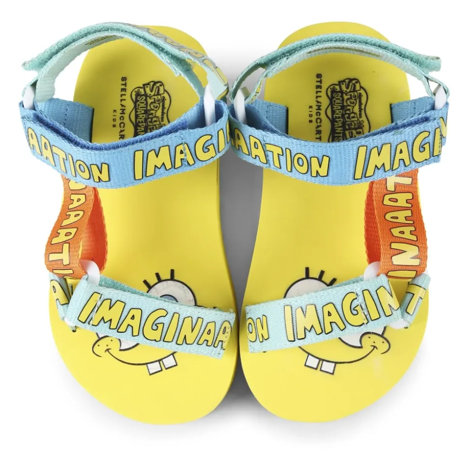 Gele SpongeBob Rubberen Sandalen
