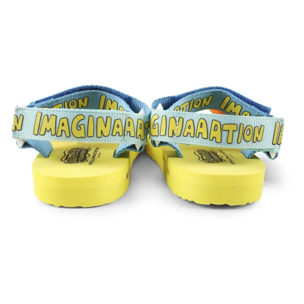 Gele SpongeBob Rubberen Sandalen