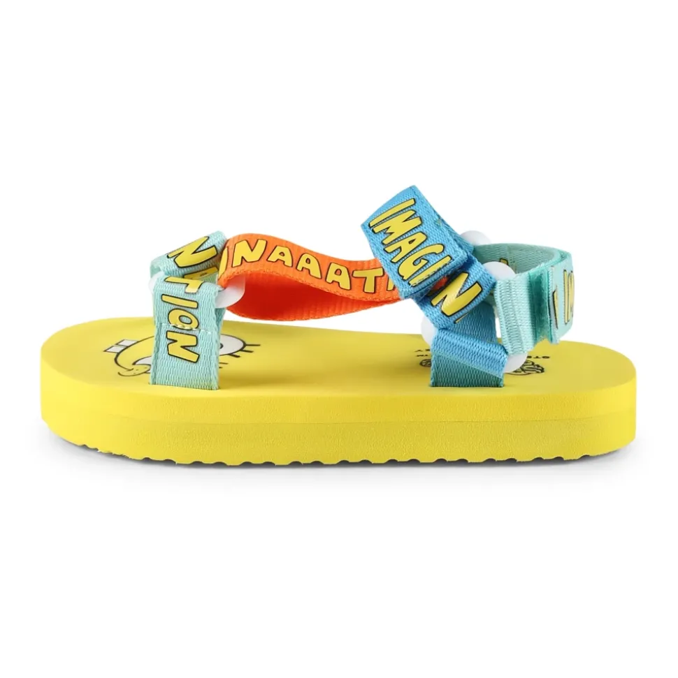 Gele SpongeBob Rubberen Sandalen