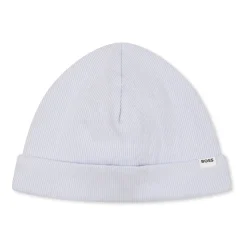 Geribbelde Katoenmix Pasgeboren Muts