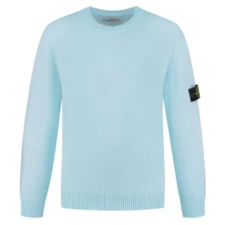 Geribbelde Long Sleeve Crewneck Trui