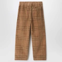 Geruite Corduroy Broek