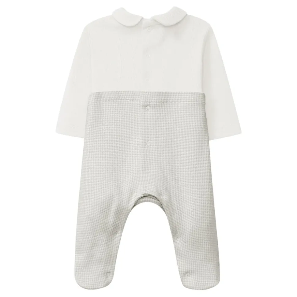 Geruite Playsuit met Bretels