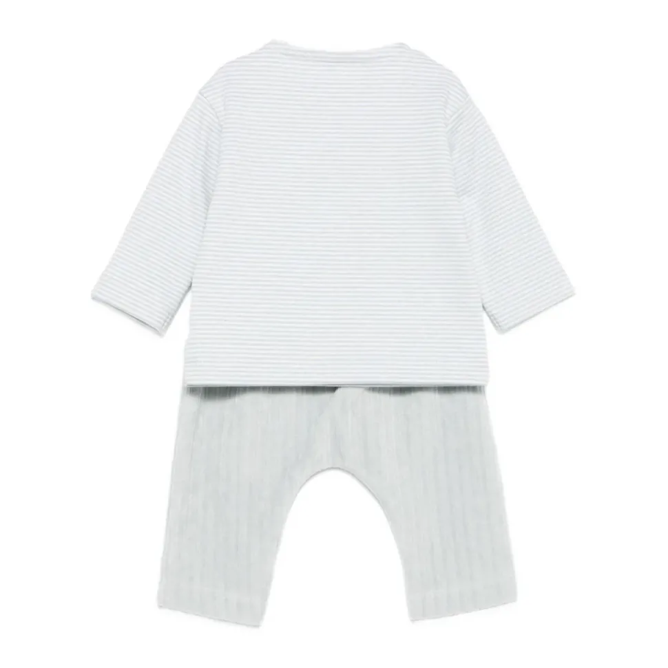 Gestreept Katoenen Set