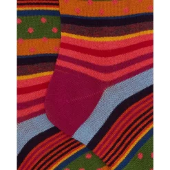 Gestreepte & gestippelde kindersokken