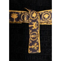 Gestreepte badjas voor kinderen