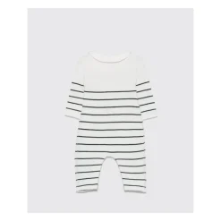 Gestreepte Gebreide Baby Romper