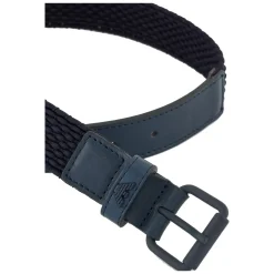 Gevlochten leren riem