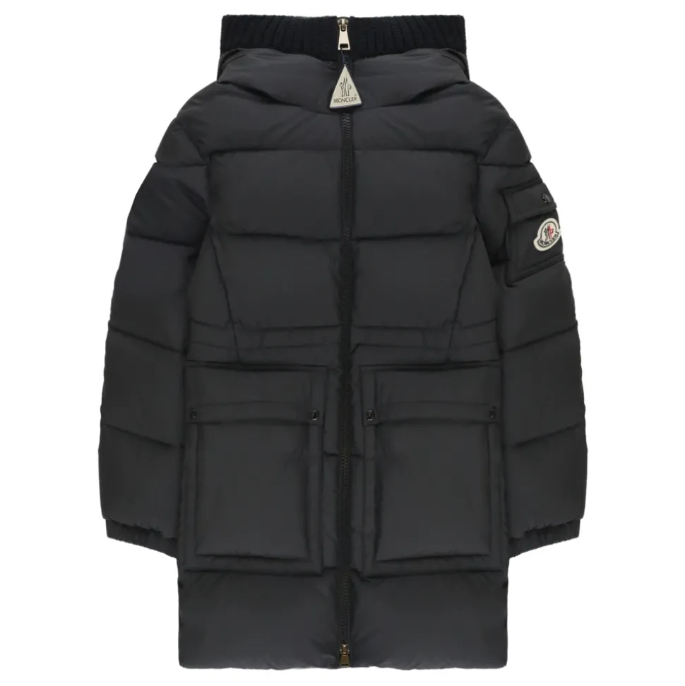 Gewatteerd donsjack voor jongens