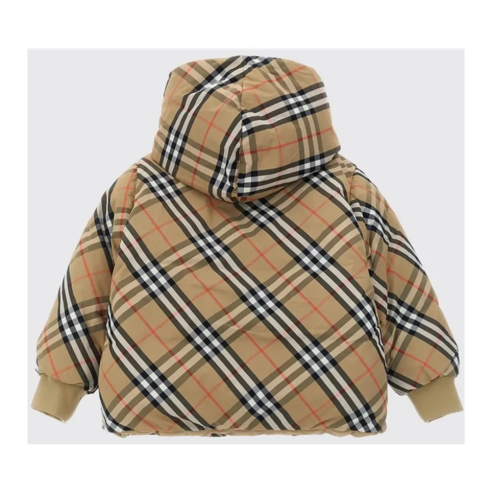 Gewatteerd jack met capuchon