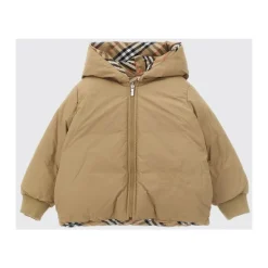 Gewatteerd jack met capuchon