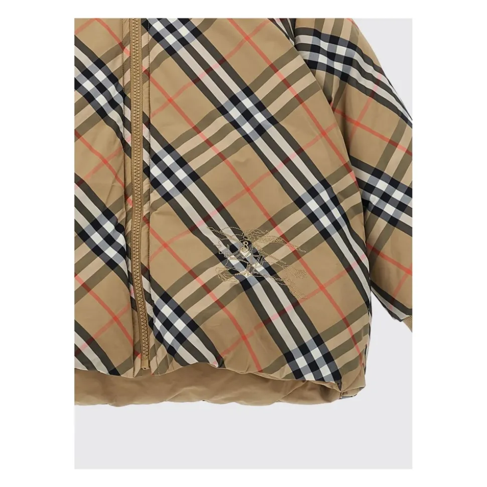 Gewatteerd jack met capuchon