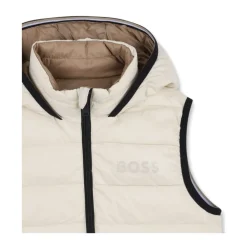 Gewatteerde Bodywarmer met Capuchon