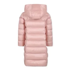 Gewatteerde donsjas met capuchon
