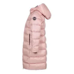 Gewatteerde donsjas met capuchon