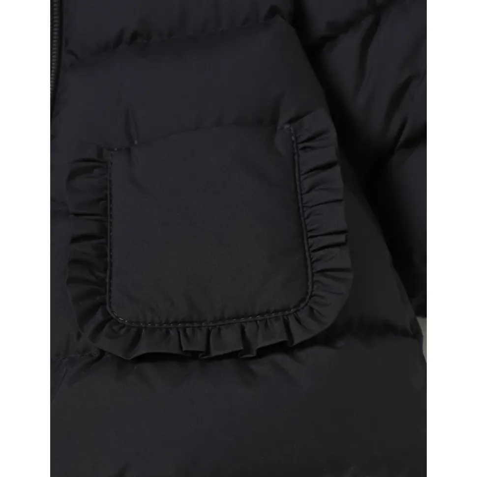 Gewatteerde Jas met Capuchon