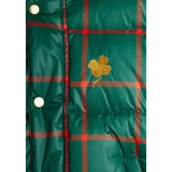 Gewatteerde jas met ruitpatroon